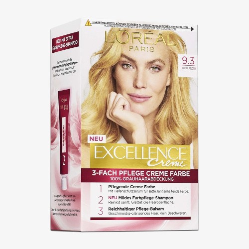 L'Oréal Excellence Cream No9.3 Φυσικό Ανοιχτό Χρυσό Ξανθό